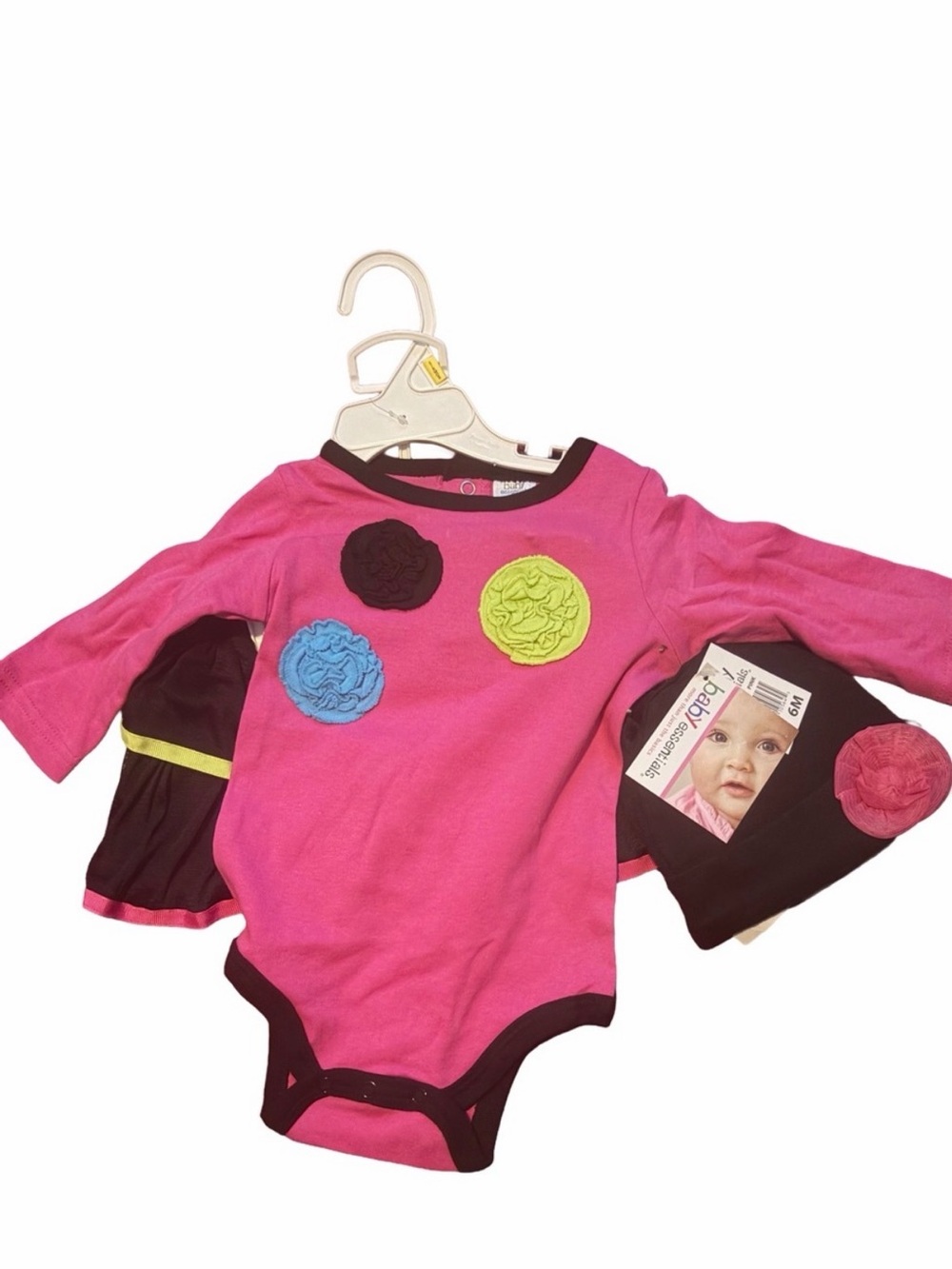 Baby Essentials Brand Baby Girl 3 piece outfit